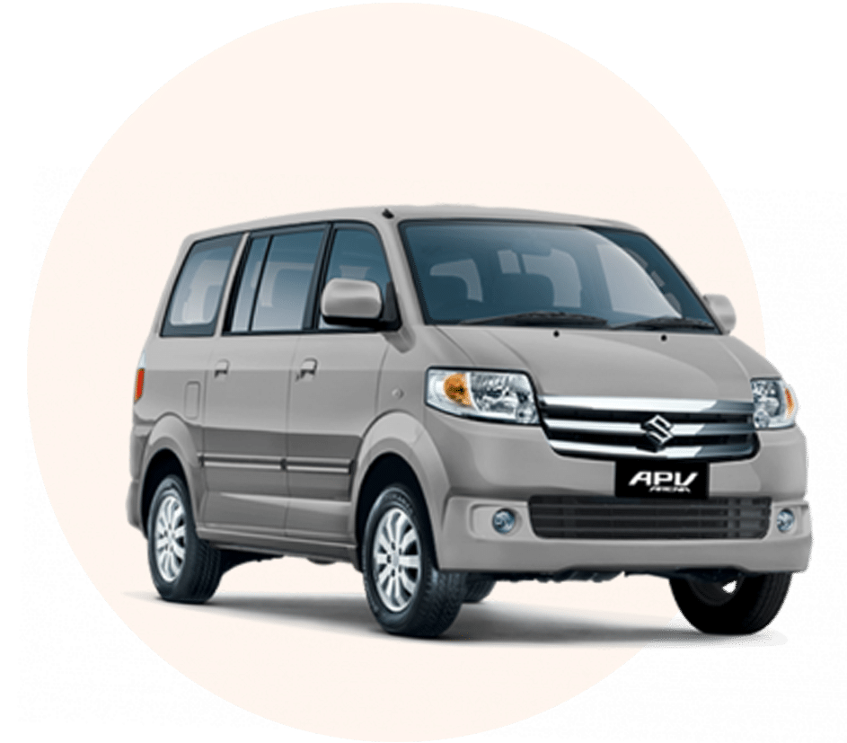 Sewa mobil Suzuki APV manual murah di Bali