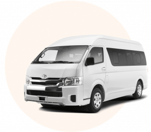 Sewa mobil Toyota hiace murah di bali