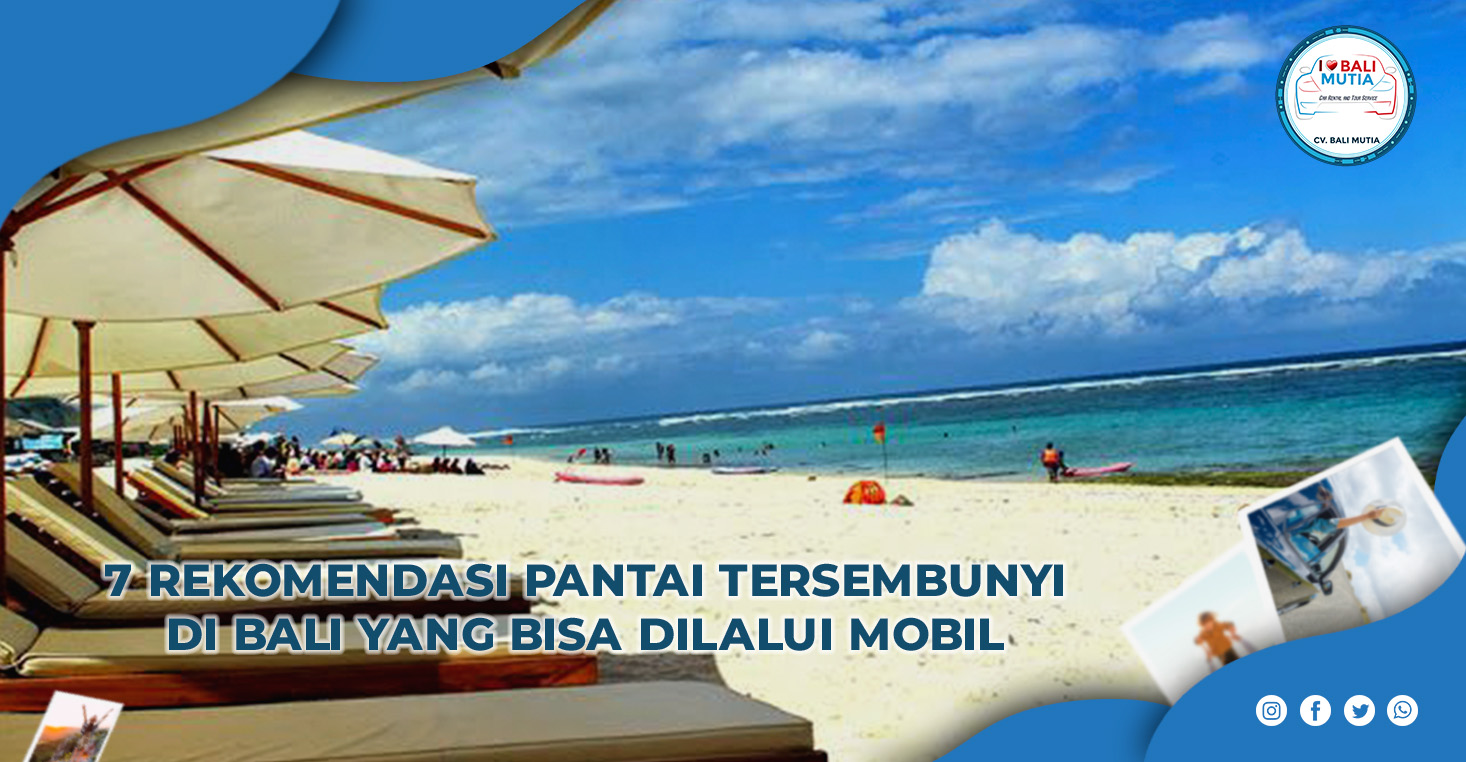 Pantai tersembunyi di bali