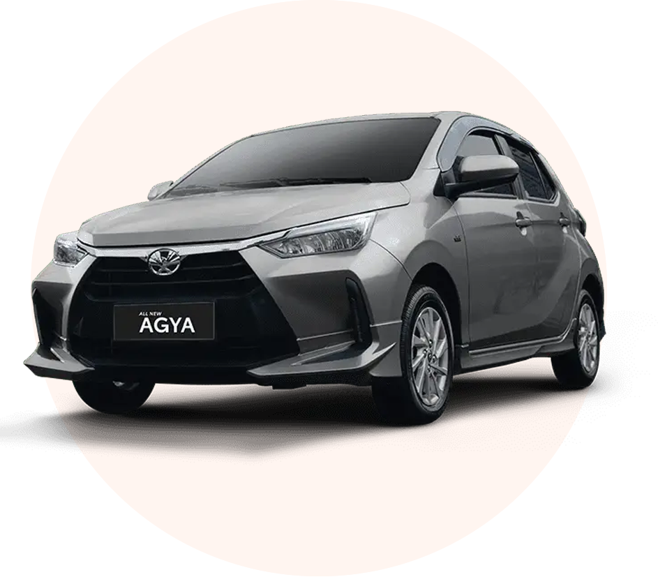 Sewa Mobil new Agya 2023 up automatic
