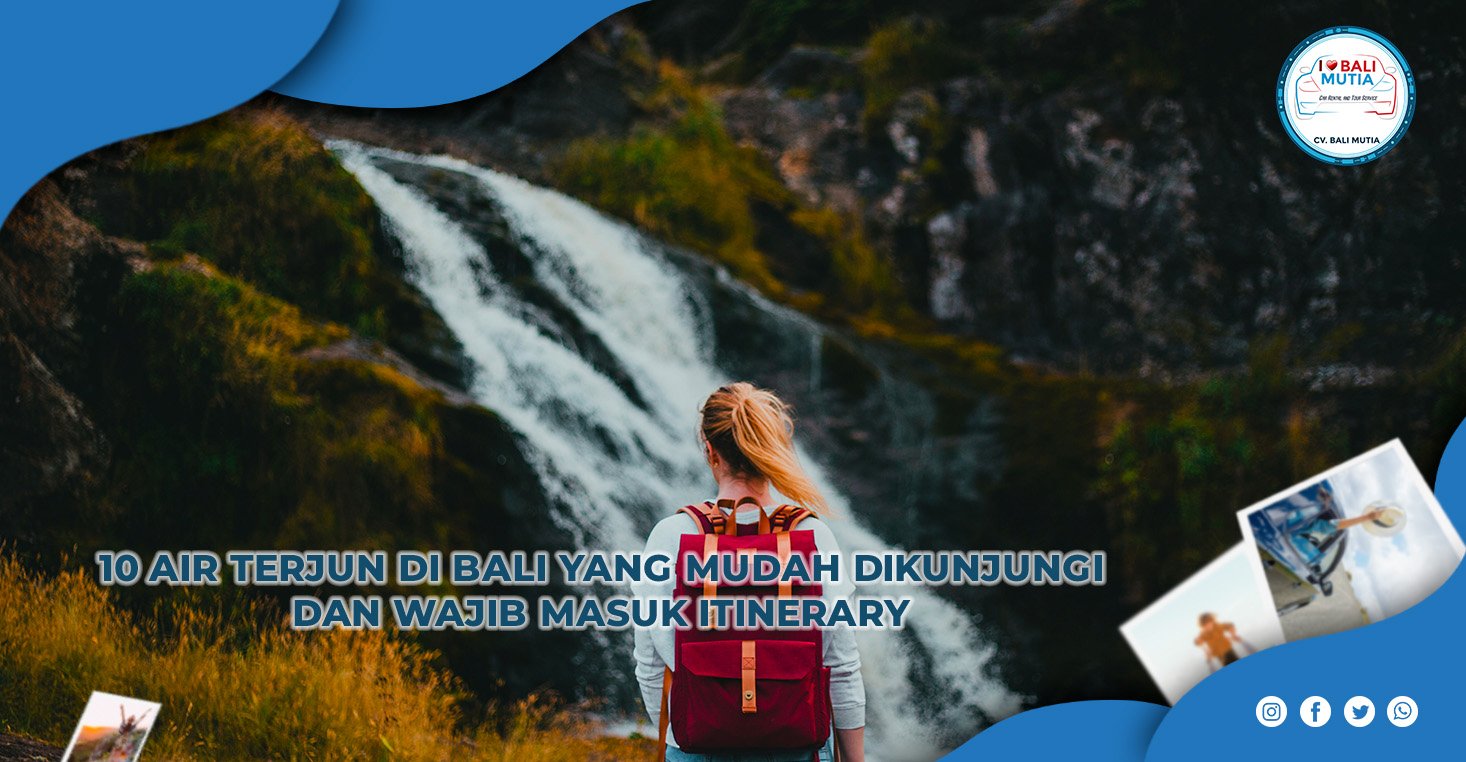 air terjun di Bali akses mudah